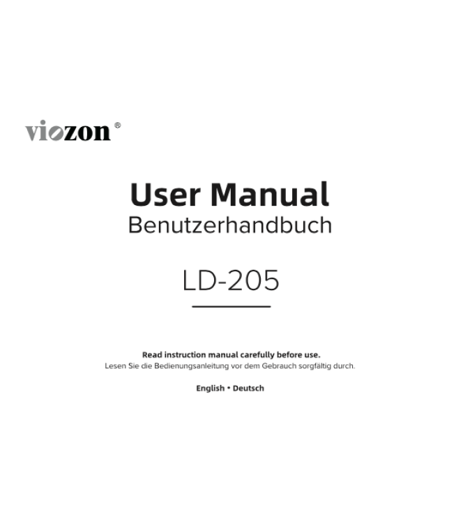 VIOZON LD-205 English and German Manual.pdf